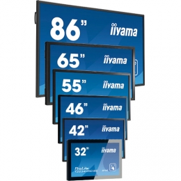 iiyama ProLite TE6504MIS-B3AG, 4x Touch Pen, 24/7, 165 cm (65''), infrared, 4K