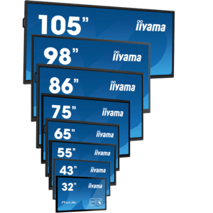 iiyama ProLite IDS, 39.6 cm (15,6''), Projected Capacitive, Full HD, USB, BT, Ethernet, Wi-Fi, Android, black
