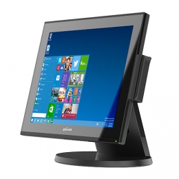 Poslab WavePos 66, 38.1 cm (15''), SSD, VFD, black, fanless